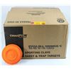 Image 1 : BOX OF CHAMPION SPORTING CLAYS - SKEET & TRAP TARGETS - 135 PCS