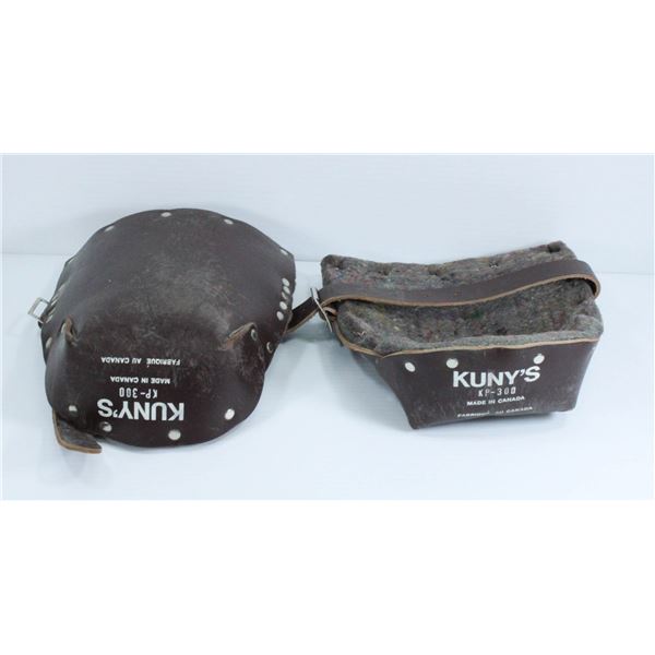 PAIR OF KUNY'S KP300 KNEE PADS - MADE IN CANADA