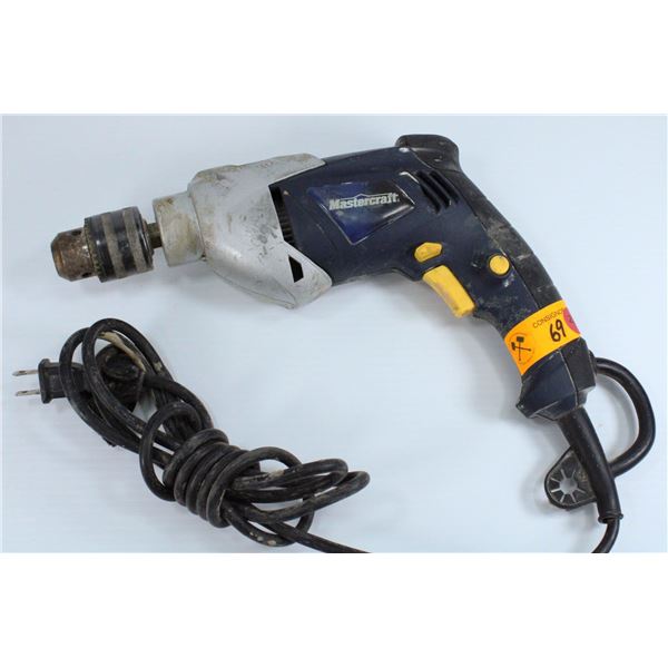 MASTERCRAFT ELECTRIC 1/2" HAMMER DRILL - 120 VOLT