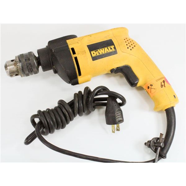 DEWALT ELECTRIC 1/2" VSR HAMMER DRILL - 120 VOLT