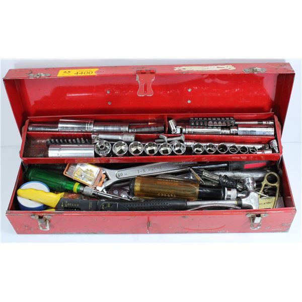 TOOL BOX FULL OF MISC. TOOLS