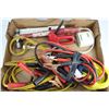Image 1 : SET OF BOOSTER CABLES AND TOW STRAPS
