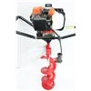 Image 1 : NEW ECHO EA-410 EARTH AUGER WITH 3' X 7-1/2" AUGER BLADE