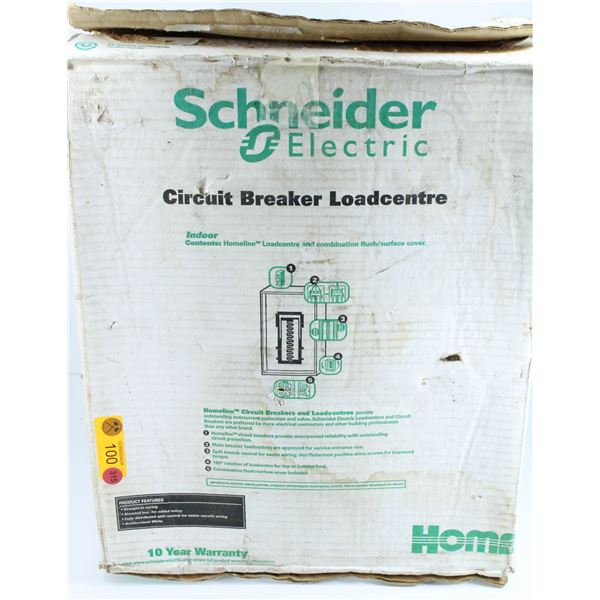 SCHNEIDER ELECTRIC CIRCUIT BREAKER LOAD CENTER