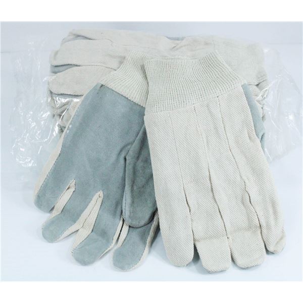 PACK OF 12 CLOTH WORK GLOVES