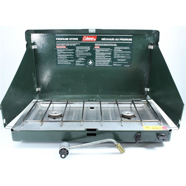 COLEMAN PROPANE CAMPING STOVE