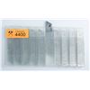 Image 1 : LOT OF 10 PACKS OF 10MM SPARE RAZOR KNIFE BLADES