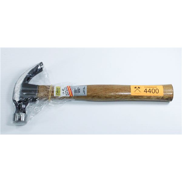 NEW DUREX INDUSTRIAL 16OZ FORGED STEEL HAMMER