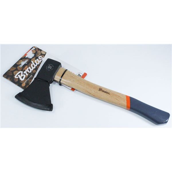 BRADAS MULTI-PURPOSE AXE - 12.5" BEECH WOOD HANDLE - 600 GRAMS