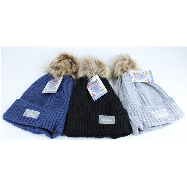LOT OF THREE 10 HOUR LED TOQUES