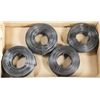 Image 1 : LOT OF 4 ROLLS OF BALING WIRE