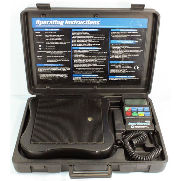ACU-CHARGE 2 ELECTRONIC MASTERCOOL REFRIDGERANT SCALE