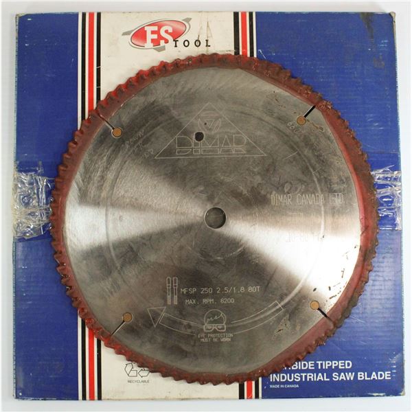 10" DIMAR 80 TOOTH CARBIDE TIPPED SAW BLADE