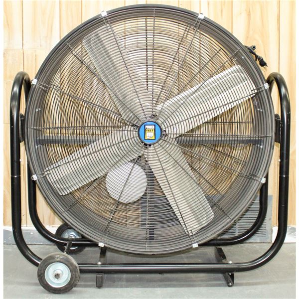 POWER FIST 36" TILTING DRUM FAN WITH ENCLOSED MOTOR