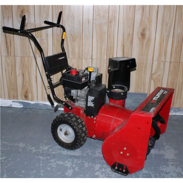 MURRAY 5hp 24" SNOW BLOWER 6 SPEED