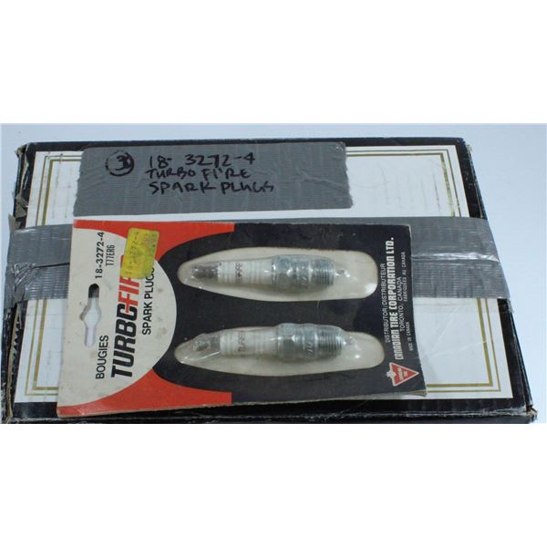 BOX OF SPARK PLUGS