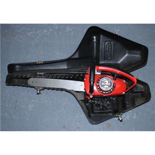HOMELITE SUPER 2 - 14" CHAINSAW WITH CASE