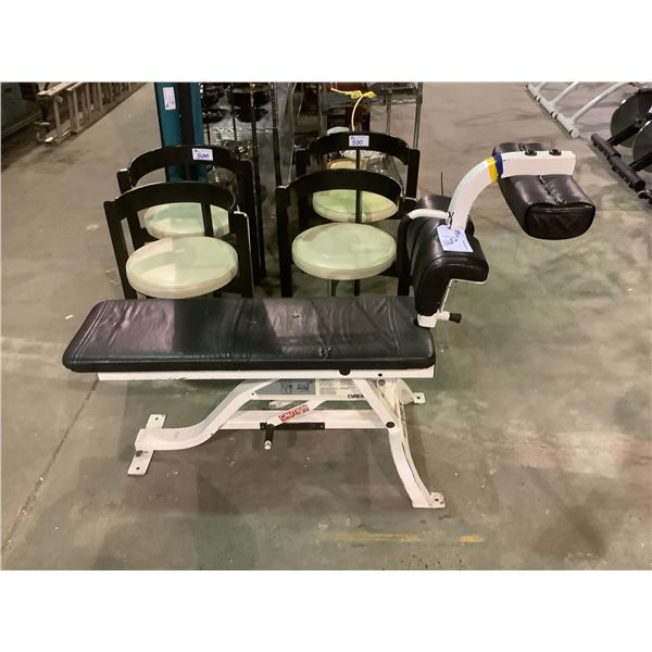 CYBEX 5208 BENT LEG ABDOMINAL BOARD