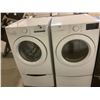 Image 1 : LG MATCHING WASHER (WM3400CW) + DRYER (DLE3090W) SET