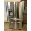 Image 1 : SAMSUNG STAINLESS STEEL FRENCH DOOR FRIDGE MODEL RF23HSESBSR/AA