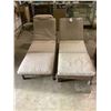 Image 1 : 2 ADJUSTABLE BACK PATIO CHAIRS