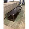 Image 2 : 2 TIER SHOE BENCH APPROX. 60 X 15 X 15"