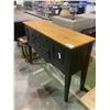 Image 2 : 4 DRAWER SIDE TABLE APPROX. 53 X 17 X 39"