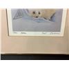 Image 2 : FRAMED SUE COLEMAN "THE SEAL" PRINT APPROX. 12 X 9.5"