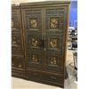 Image 2 : 3 PIECE ANIMAL PRINT CLOSETS - 1 DRAWER MISSING PULL TAB - 1 PIECE APPROX 80X42X27