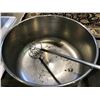 Image 2 : COMMERCIAL MOBILE STIRRING POT APPROX 24X37" & LARGE WHISK