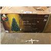 Image 2 : 7.5' PRELIT CHRISTMAS TREE AND STAND