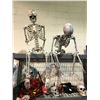 Image 2 : 3 SHELVES OF ASSORTED HALLOWEEN DECORATIONS AND ASSORTED SHOES AND BOOTS