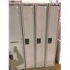 Image 8 : 8 BAY DOUBLE SIDED CENTER ROW LOCKERS
