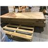 Image 3 : PALLET OF DARK WALNUT 60" X 24" TABLE TOPS