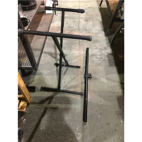 2 FOLDING YORKVILLE KEYBOARD STANDS