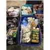 Image 3 : 6 BINS OF ASSORTED DOLLS, COLLECTABLES AND MORE