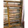 Image 3 : DOUBLE STAGE SCAFFOLDING WITH CROSS BRACES, WALK BOARDS AND WHEELS