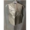 Image 2 : NEW WITH TAGS VIP LEATHERS CANADA FINE LAMBSKIN LEATHER VEST SIZE L