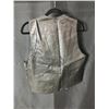 Image 2 : NEW WITH TAGS VIP LEATHERS CANADA FINE LAMBSKIN LEATHER VEST SIZE L