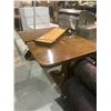 Image 2 : DINING TABLE WITH EXTENSION BOARDS APPROX 7 1/2'X3 1/2'