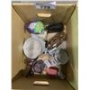 Image 2 : ASSORTED COINS, TEA CUPS & SAUCERS, FLUTE, HANDCUFFS, & MORE