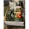 Image 1 : ASSORTED HUNTING EQUIPMENT INCLUDING: ANIMAL CALLS, THUNDER HEAD 100, PULLEY SYSTEM WITH ROPE,
