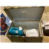 Image 2 : METAL CHEST, RELIANCE WATER CONTAINER & COLEMAN EXCURSION COOLER