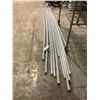 Image 1 : 9 ASSORTED SIZE CONDUIT PVC PIPE MOST ARE 10' LENGTH