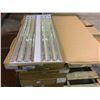 Image 1 : 8 BOXES OF LITHONIA LIGHTING FLUORESCENT HIGH BAY LIGHT FIXTURES