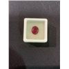 Image 2 : NATURAL RED RUBY 5.44CT (10.9X8.7X6.1MM) OVAL CUT - VVS - MOZAMBIQUE - POSSIBLE G.F.