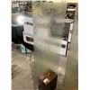 Image 2 : TEXTURED GLASS SCULPTURE TITLED "FOSSIL WALL" WITH RECLAIMED WOOD FROM AN OLD VICTORIA WHARF MADE
