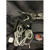 Image 2 : 2 "EXPLORE ONE" 4K CAMERAS WITH ACCESSORIES, 3 UBIO LABS WIRELESS PHONE CHARGERS CABLES INCLUDED, 3