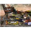 Image 2 : SHELF LOT OF ASSORTED ITEMS INCLUDING; SCREWDRIVERS, SCROLL BLADE, MONKEY WRENCH & MORE