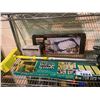 Image 2 : SHELF LOT OF ASSORTED ITEMS INCLUDING SMARTRACK 64" ADJUSTABLE STORAGE SYSTEM, CRAFTSMAN UNIVERSAL